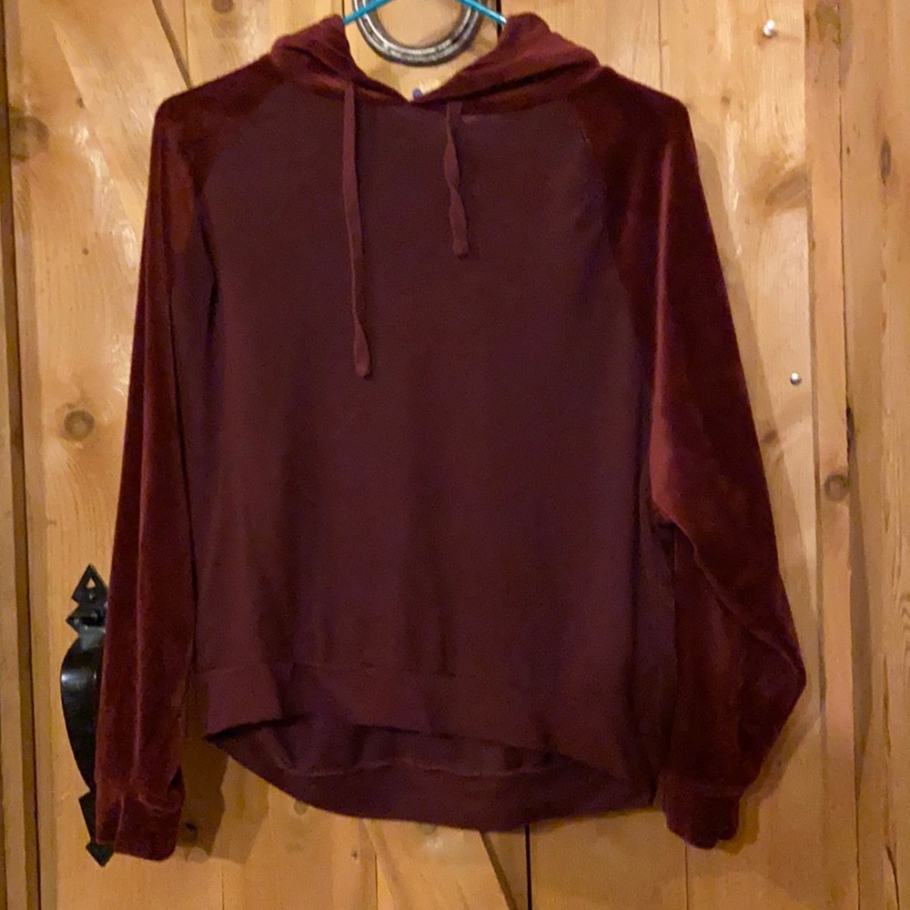 Pink Republic L Burgundy Hoodie